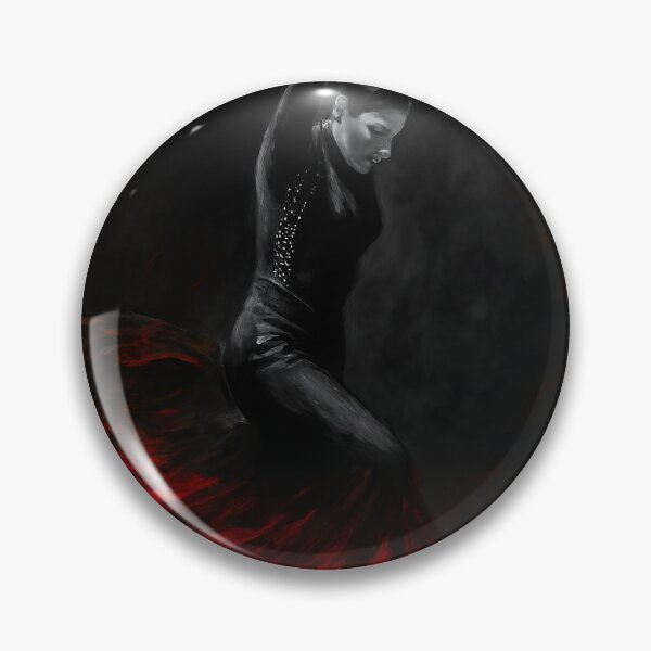 Item preview, Flamenco Fire – Dramatic Dance Art Poster designed and sold by InNyutLab.