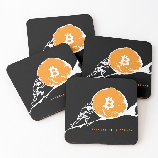 Item preview, Bitcoin Is Different - Bitcoin Art Logo designed and sold by CyberRex.