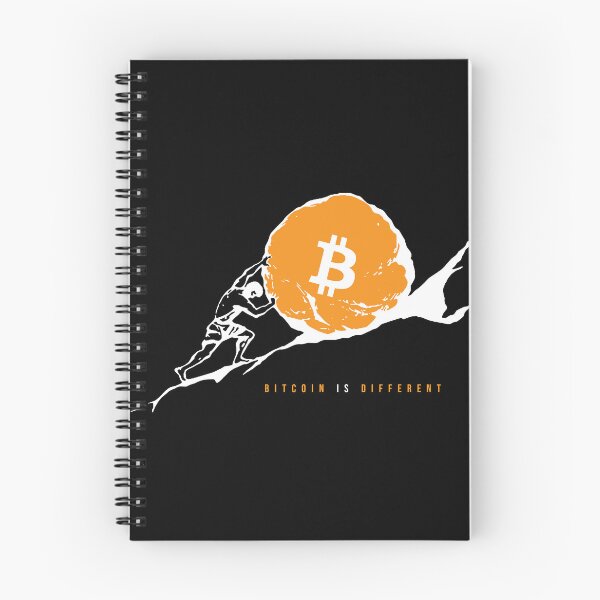 Item preview, Bitcoin Is Different - Bitcoin Art Logo designed and sold by CyberRex.