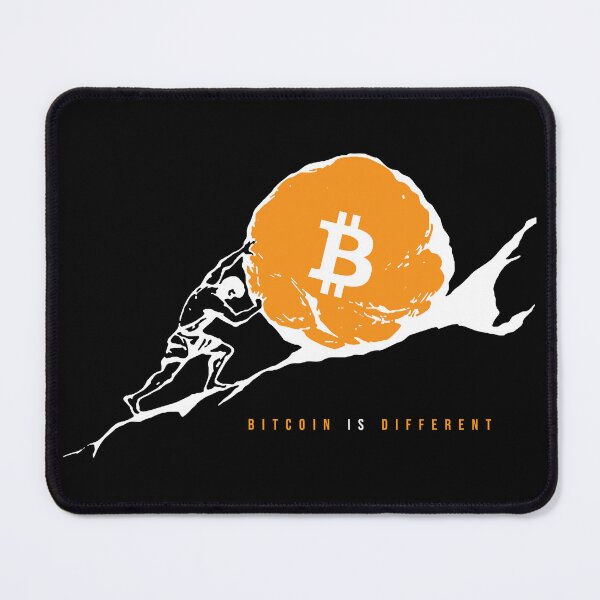 Item preview, Bitcoin Is Different - Bitcoin Art Logo designed and sold by CyberRex.