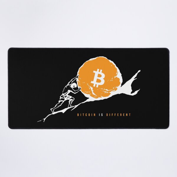 Item preview, Bitcoin Is Different - Bitcoin Art Logo designed and sold by CyberRex.