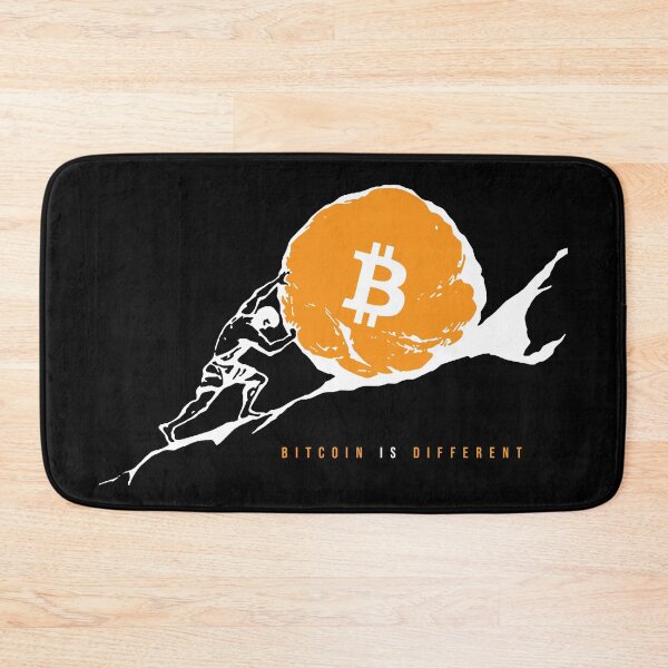 Item preview, Bitcoin Is Different - Bitcoin Art Logo designed and sold by CyberRex.