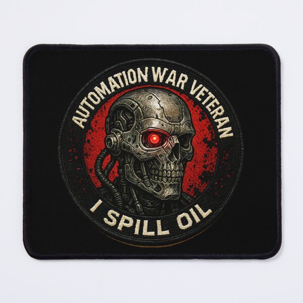 Item preview, Automaton War Veteran – Retro Mechanical Soldier designed and sold by gear-posters.