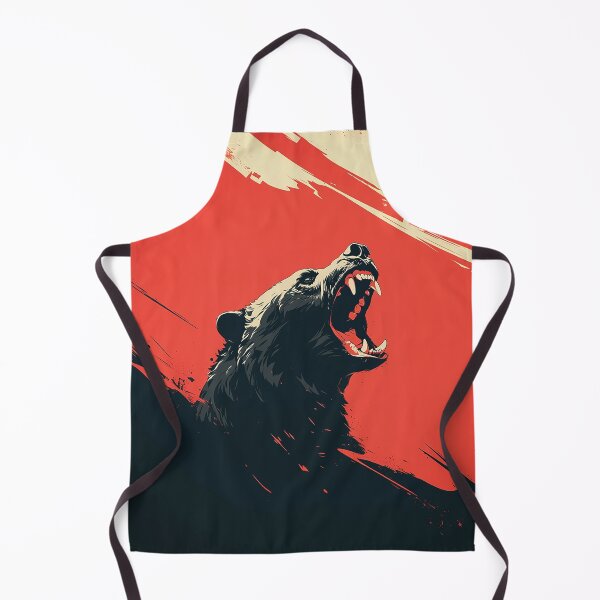 Item preview, Roaring Bear Against Red Sky designed and sold by Christian Weiss.