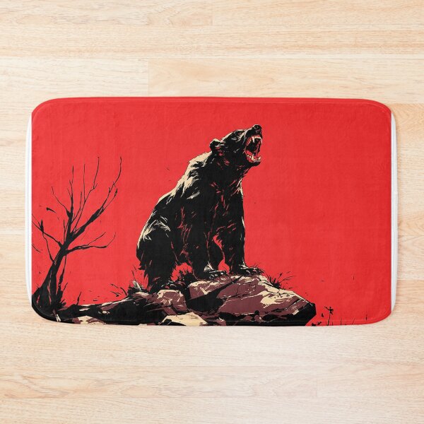 Item preview, Wild Bear Standing on Rocks designed and sold by Christian Weiss.