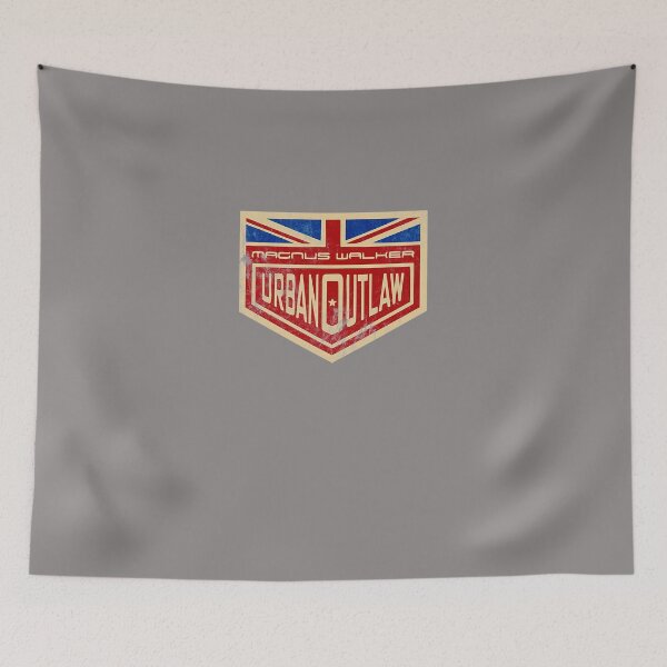 Item preview, MAGNUS-WALKER-URBAN-OUTLAW-VINTAGE-LOGO-ESSENTIAL-T-SHIRT designed and sold by OliverGluth.