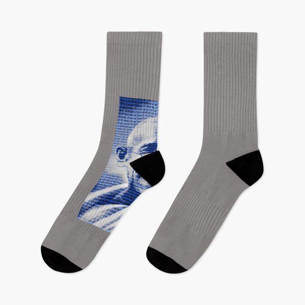 Item preview, MAHATMA-GANDHI-PORTRAIT-WITH-BLUE-BACKGROUND designed and sold by OliverGluth.