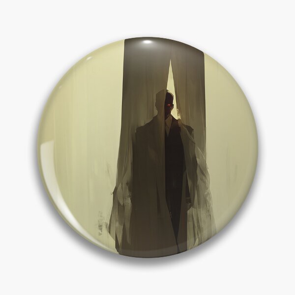 Item preview, Mysterious Figure Behind Curtains designed and sold by Christian Weiss.