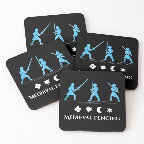 Item preview, Medieval Fencing – Minimal Knight Guards  designed and sold by Sklines Art | Mrz Danelli.