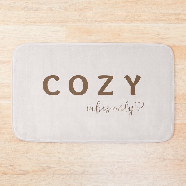 Item preview, Cozy Vibes Only Minimal Typography designed and sold by Inkworksbyshery.