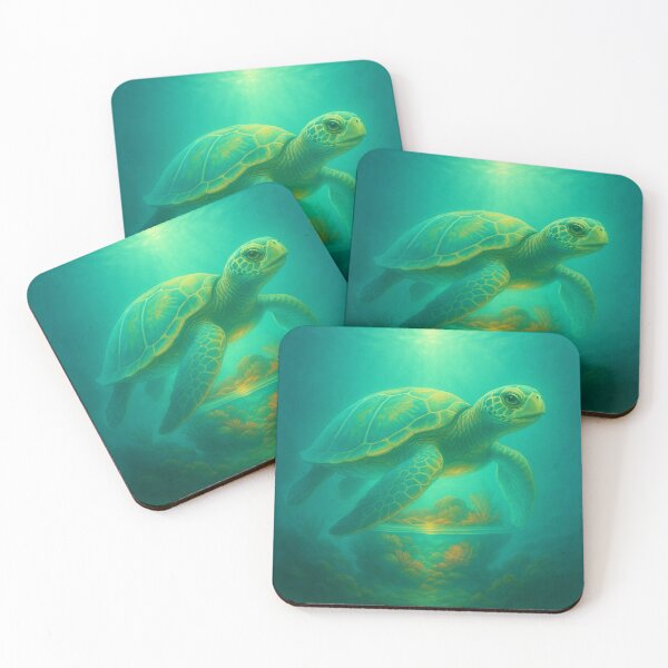 Item preview, Ocean Turtle – Tidepool Reflections | GeoWild Designs designed and sold by GeoWild Designs.