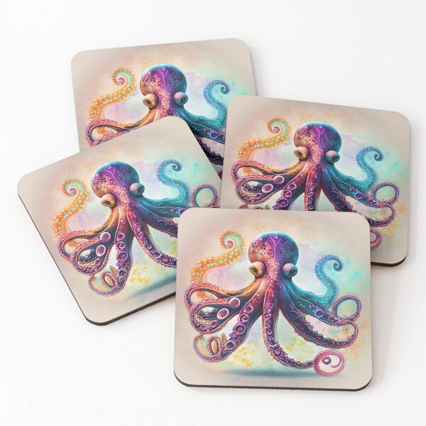 Item preview, Colorful Octopus designed and sold by Letitgo.guru Swag.
