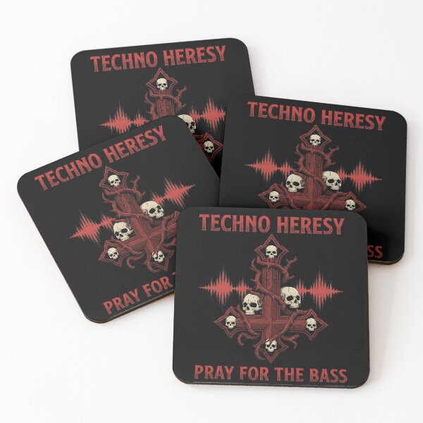 Item preview, Techno Heresy Pray For The Bass designed and sold by k3rstman1.