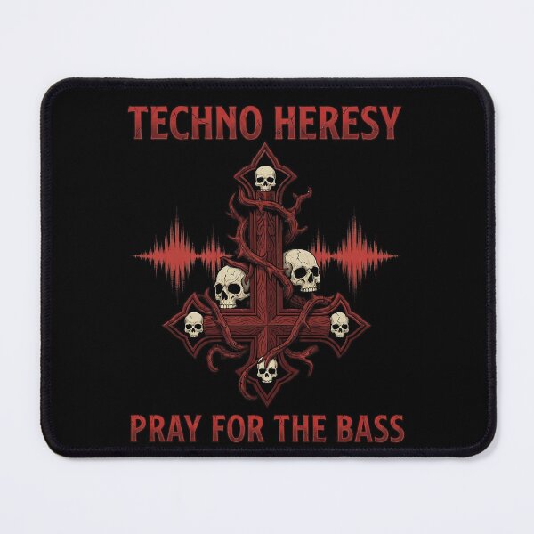 Item preview, Techno Heresy Pray For The Bass designed and sold by k3rstman1.