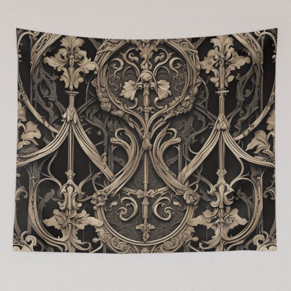 Item preview, Gothic Tile designed and sold by Echoededge.