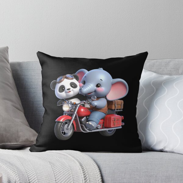 Item preview, Elephant with Best friend baby panda T-shirt designed and sold by Alicjareign.