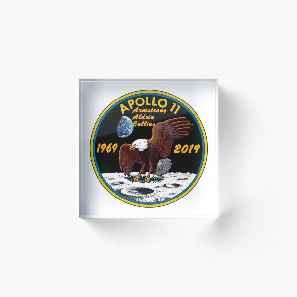 Apollo 11 at 50! Acrylic Block