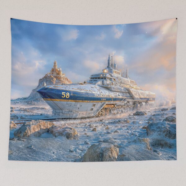 Item preview, Arctic Express Clipper 2058 "Santas Luxury Cruiser" designed and sold by AngelottiCR.