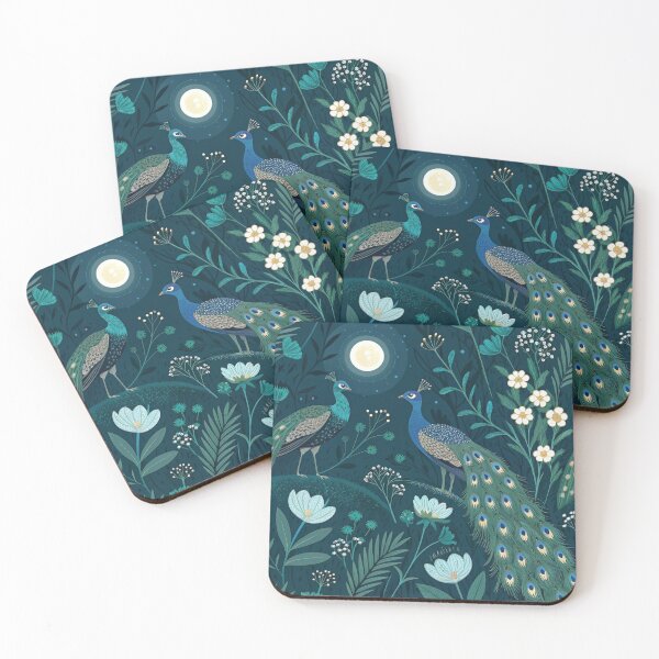 Item preview, Peacock at night designed and sold by Lucky 777.