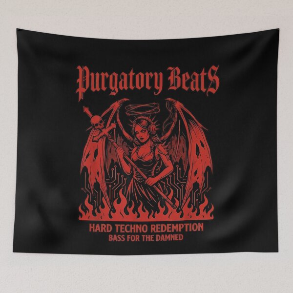 Item preview, Purgatory Beats Hard Techno Redemption Bass designed and sold by k3rstman1.