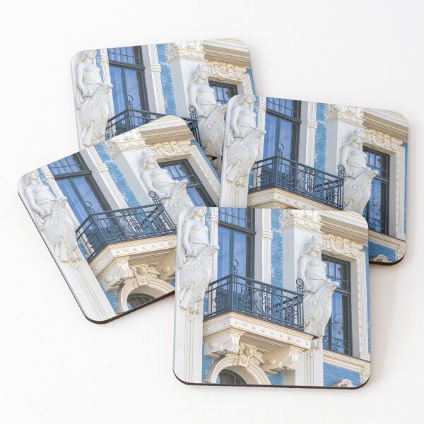 Item preview, A beautiful building in the Art Nouveau style. designed and sold by DanRaizPhoto.