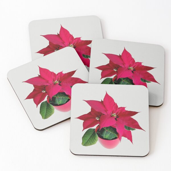 Item preview, Poinsettia in the red vase original artwork designed and sold by paragonDesign28.