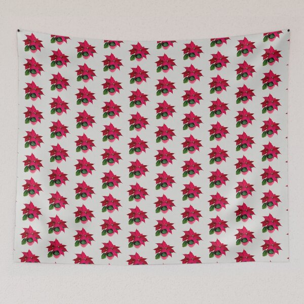 Item preview, Poinsettia in the red vase original artwork designed and sold by paragonDesign28.