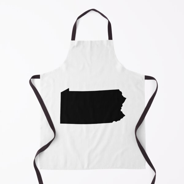 Item preview, Pennsylvania Map Silhouette – Minimal Black designed and sold by Paper Drip.