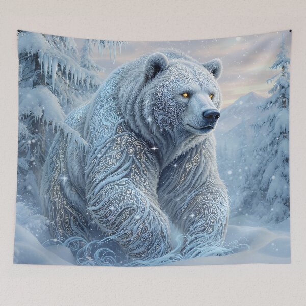 Item preview, christmas bear winter bear designed and sold by Uglyandcute.