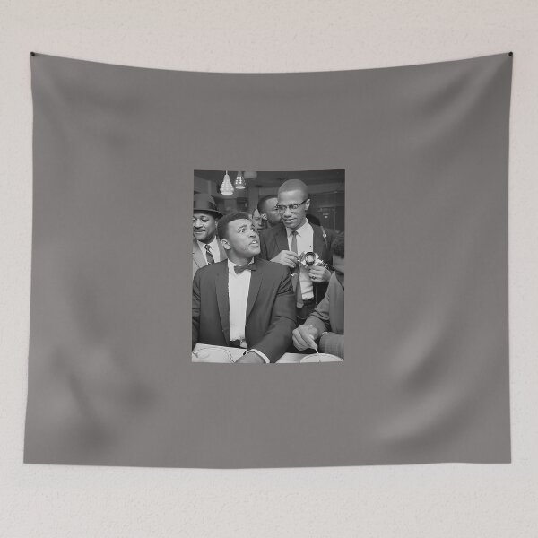 Item preview, MALCOLM-X-MUHAMMAD-ALI-T-SHIRT designed and sold by StephanieDuchek.