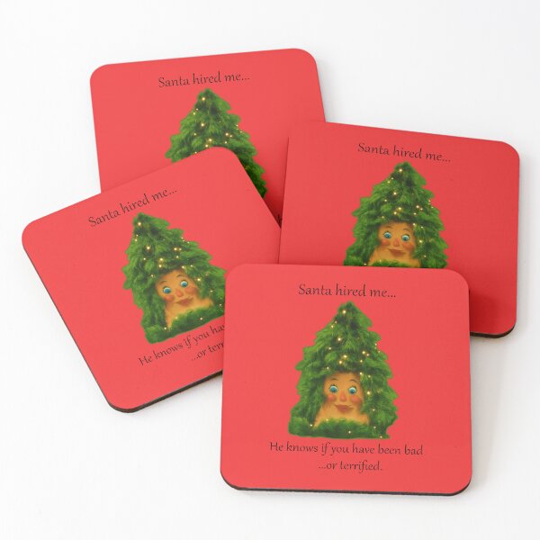 Item preview, Creepy Christmas Tree Hired by Santa to watch designed and sold by TMS-Designs.
