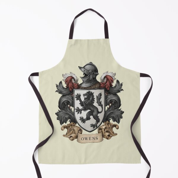 Item preview, Owens Coat of Arms Medieval Knight Emblem designed and sold by Rocky Mountain Artistry.