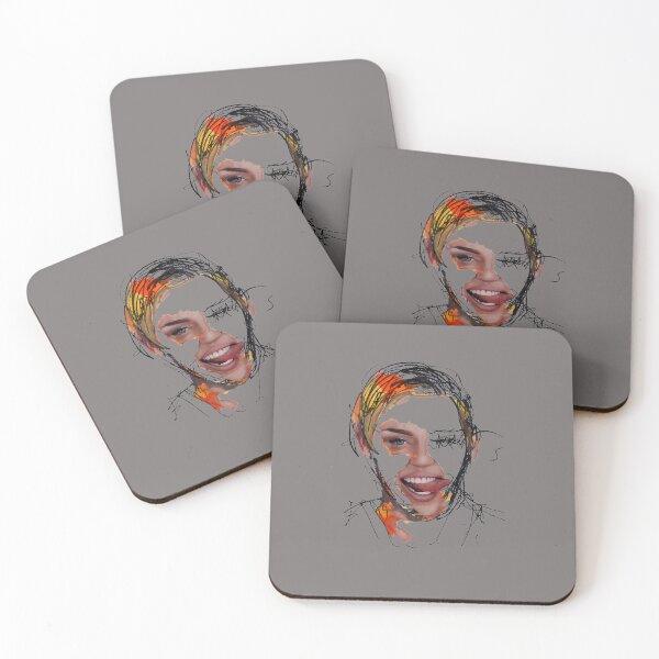 Item preview, MALIBU-POP-SINGER-FLOWERS-AND-SURREAL-PASSION-FRUIT-ABSTRACT-PORTRAIT-STARE-TONGUE-CELEBRITY-PUNK-STEAMPUNK-LSD designed and sold by StephanieDuchek.