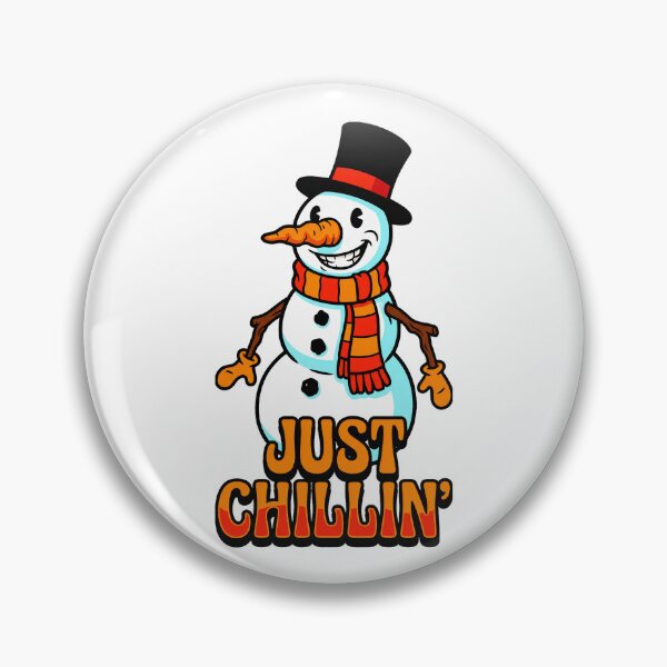 Item preview, JUST CHILLIN Funny Snowman designed and sold by Quillway.