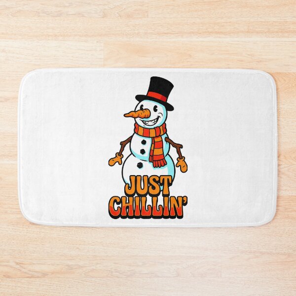 Item preview, JUST CHILLIN Funny Snowman designed and sold by Quillway.