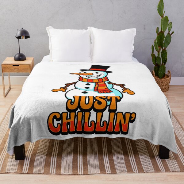 Item preview, JUST CHILLIN Funny Snowman designed and sold by Quillway.