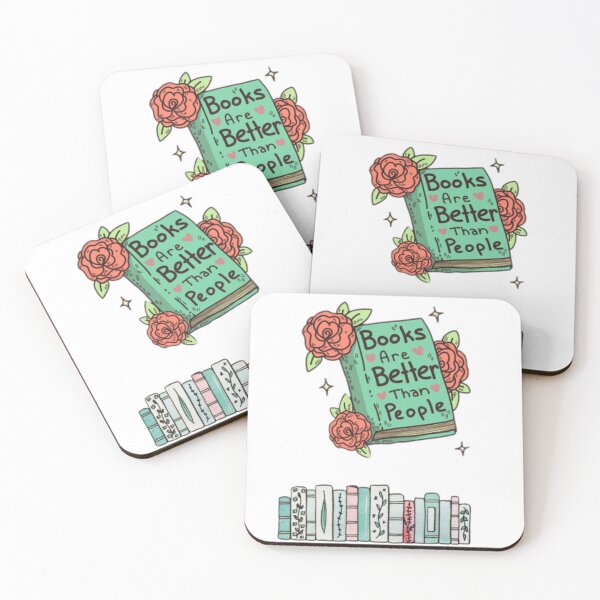 Item preview, Books are Better Than People Book Sticker Pack  designed and sold by Letsgonjdevils0.
