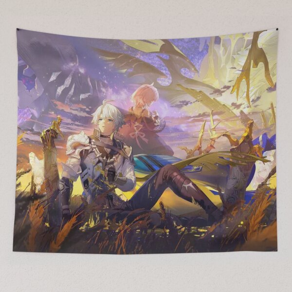 Item preview, Honkai Star Rail – Cinematic Anime Artwork of Fantasy Heroes designed and sold by InfinityM1.