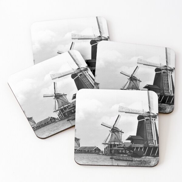 Item preview, Vintage Zaanse Schans Holland Windmills designed and sold by JerryFrank.