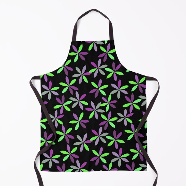 Item preview, Bright Floral on Black Seamless Repeat designed and sold by Sharon Schwalbe.