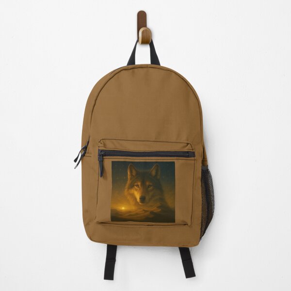 Item preview, Wolf of the Horizon – Desert Nightfall Glow | GeoWild Designs designed and sold by GeoWild Designs.