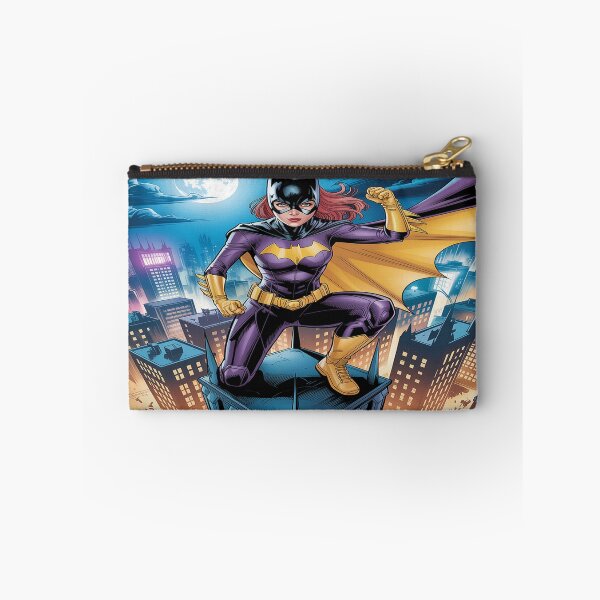 Item preview, Batgirl's Lunar Stand: Gotham's Purple Powerhouse Under the Moon - DC Comics Fan Art designed and sold by Midnight Veil Designs.