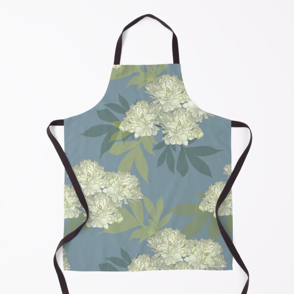 Item preview, Rachel's Peonie©, cornflower blue designed and sold by Sole-e-Vento-Studio.