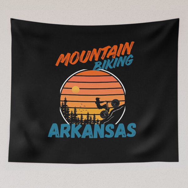 Item preview, Mountain Biking Arkansas designed and sold by Guess4best.