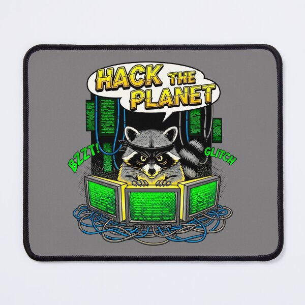 Item preview, Retro Hacker Raccoon Comic Art designed and sold by SholoStudio.