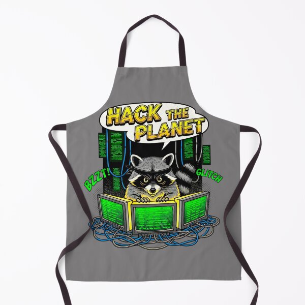 Item preview, Retro Hacker Raccoon Comic Art designed and sold by SholoStudio.