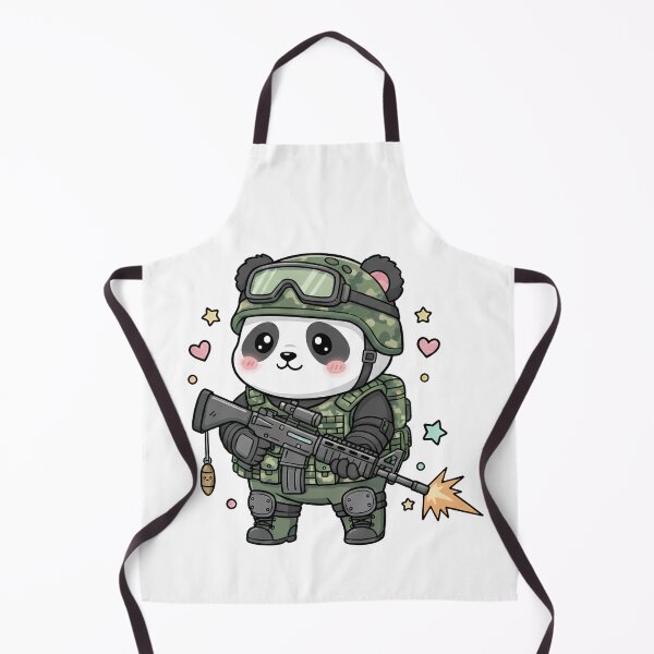 Item preview, Cute Military Panda Bear Soldier designed and sold by k3rstman1.