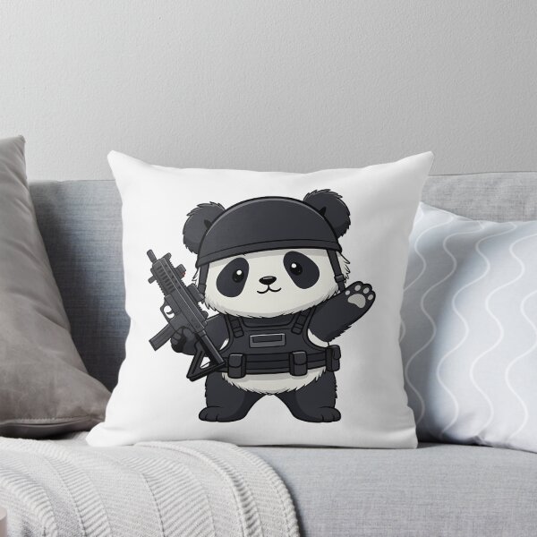 Item preview, Cute Tactical Panda Soldier with Gun designed and sold by k3rstman1.