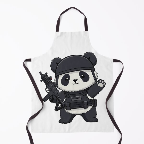 Item preview, Cute Tactical Panda Soldier with Gun designed and sold by k3rstman1.