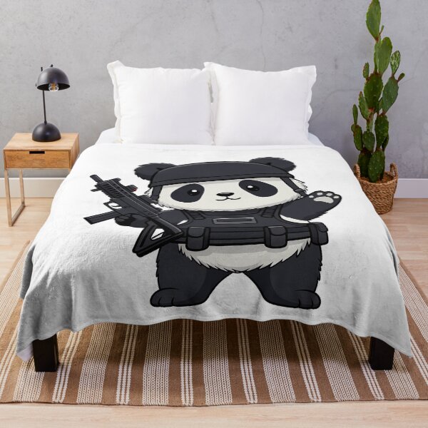 Item preview, Cute Tactical Panda Soldier with Gun designed and sold by k3rstman1.